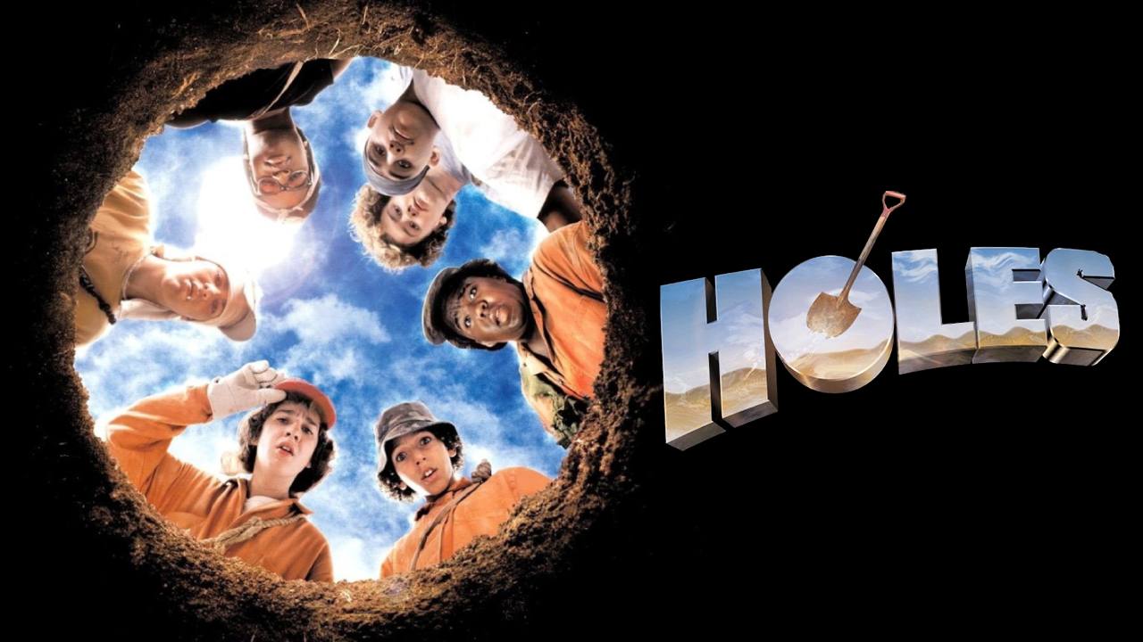 Official promotional image and logo for the 2003 film Holes.